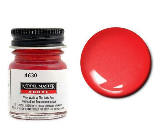 Testors Model Master Acryl: Transparent Clear Red 4630