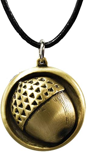 THE HOBBIT - Bilbo Button Leather Pendant