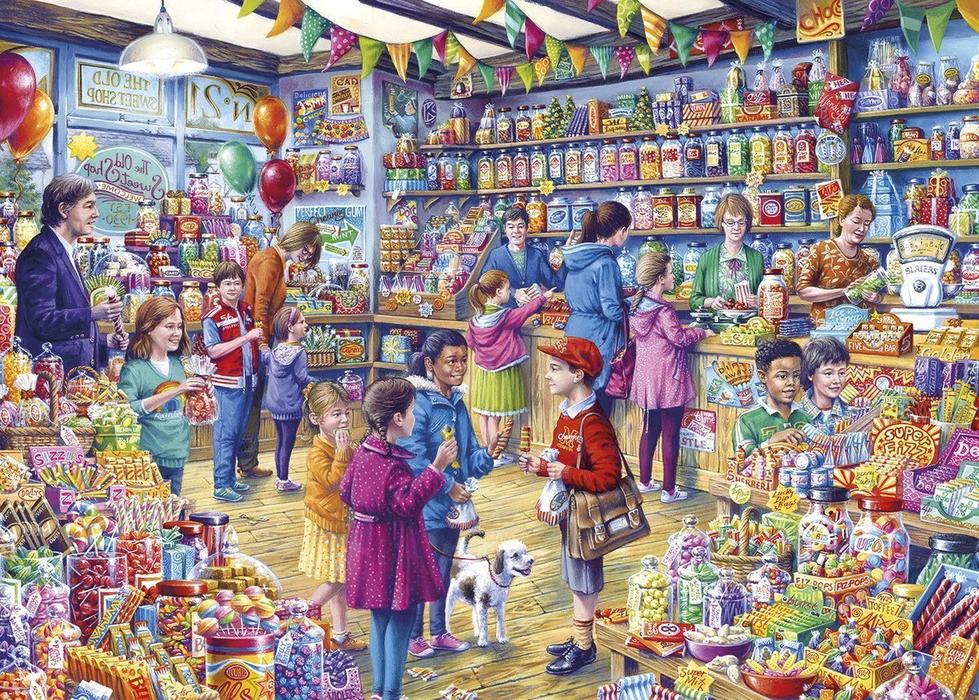The Old Sweet Shop 1000pc Puzzle