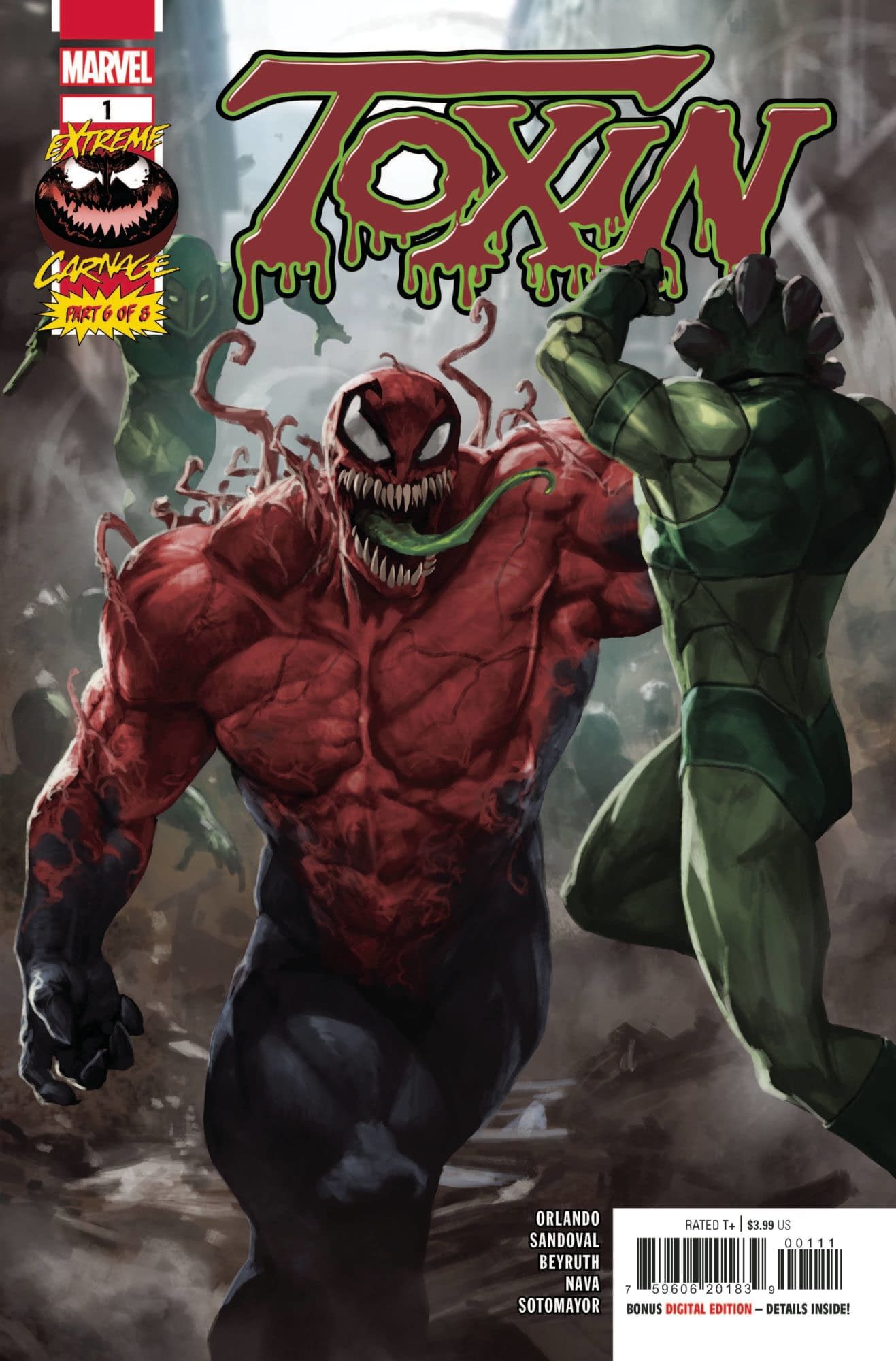 Extreme Carnage: Toxin (2021) #1