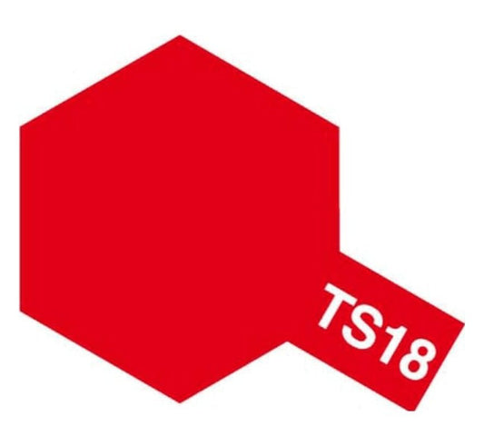 Tamiya Color Spray TS-18 Metallic Red 100Ml Spray Can