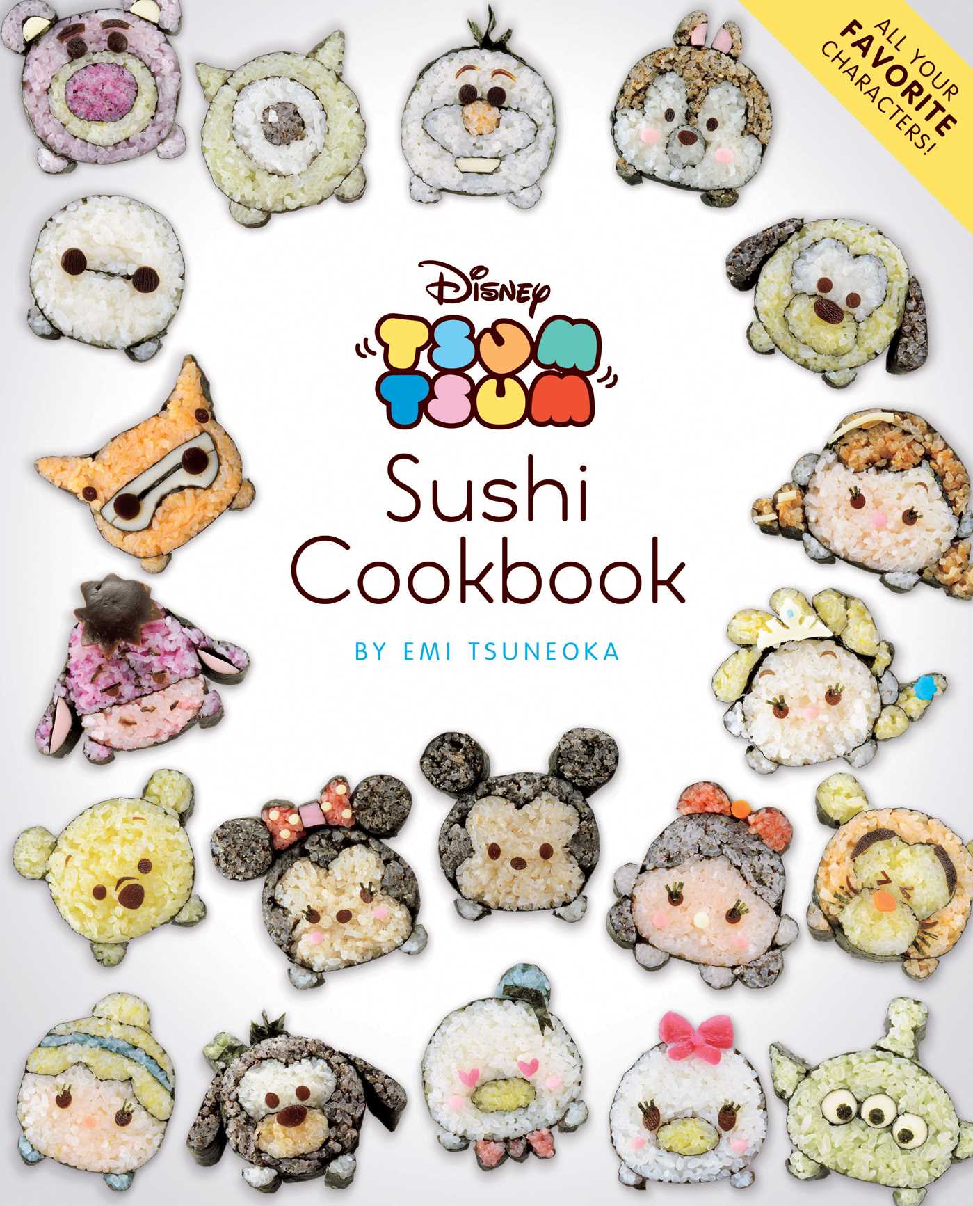 Disney Tsum Tsum Sushi Cookbook