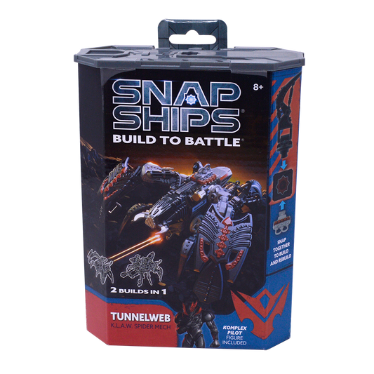 Snap Ships® Tunnelweb K.L.A.W. Spider Mech
