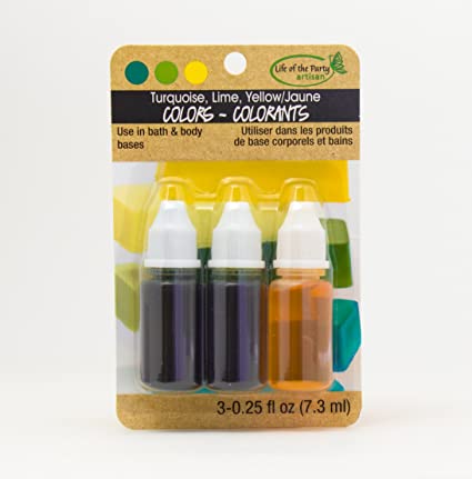Life Of The Party Colors .75oz 3/Pkg Soap Dyes