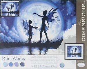 Paintworks® Beach Twilight Silhouette Paint-by-Number Kit