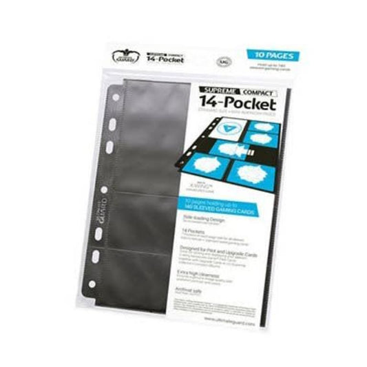 Ultimate Guard 14-Pocket Compact Pages Standard + Mini American