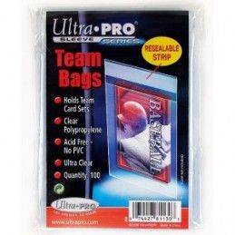 ULTRA PRO CARD SLEEVES - TEAM BAGS RESEALABLE