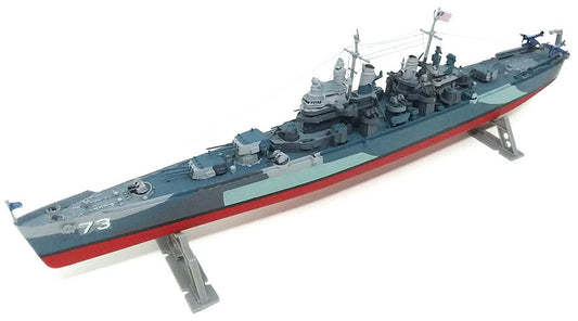 ATLANTIS MODELS USS Pittsburgh CA-72 heavy Cruiser Plastic Model Kit 1/490