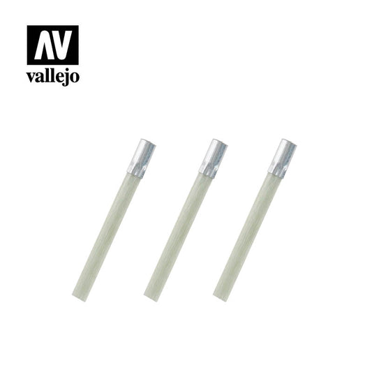 Vallejo Tools: T15002 Glass Fiber Brush Refills (4 mm) x3