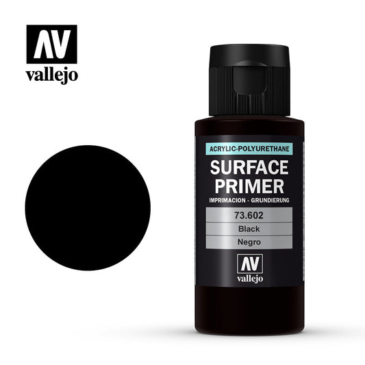 Vallejo Surface Primer: 74.602 Black