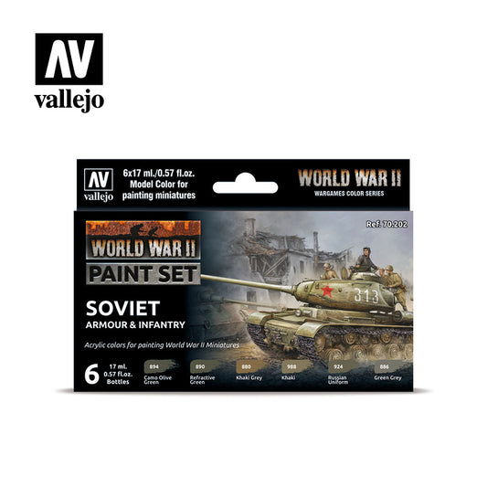 Vallejo 70.202 WWII Soviet Armour & Infantry
