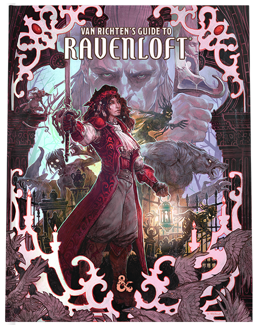 D&D 5.0 VAN RICHTEN'S GUIDE TO RAVENLOFT ''ALTERNATE COVER''
