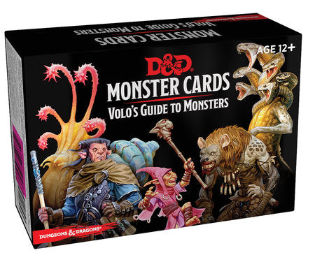 Dungeons and Dragons - Spellbook Cards Volo's Guide to Monster