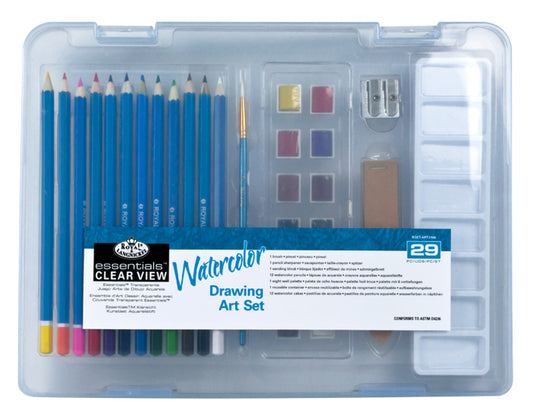 RSET-ART3106 - SM CLEAR CASE WATERCOLOR DRAWING SET