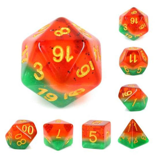 WATERMELON RPG DICE SET