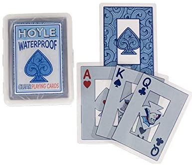 Hoyle Clear Plastic Playing Cards