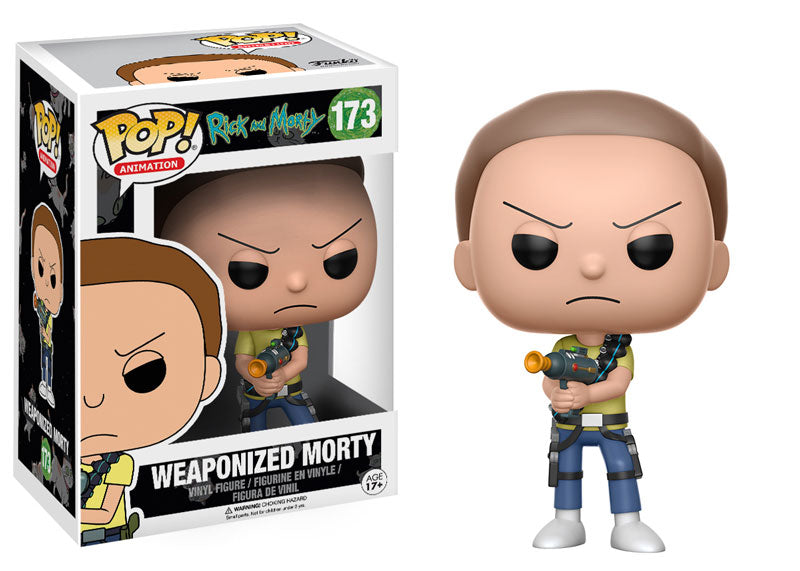 Funko Rick & Morty POP! Animation Weaponized Morty Vinyl Figure #173