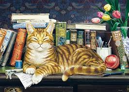 Cobble Hill Well Read Ginger Tray Puzzle 35 pc