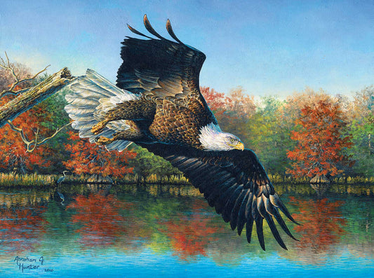 Sunsout 1000pc Puzzle Wetland Eagle