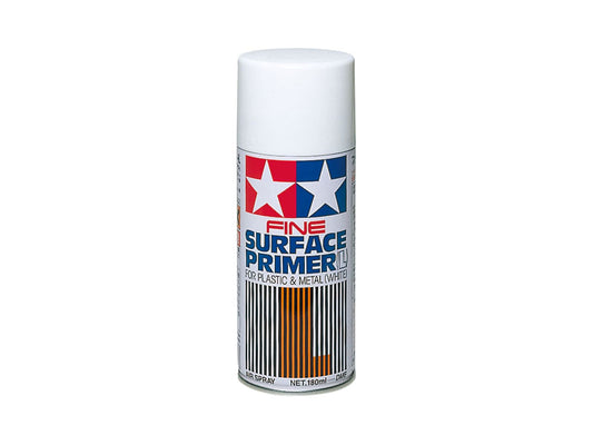 Tamiya Color Spray 87044 FINE SURFACE PRIMER White 180Ml Spray Can