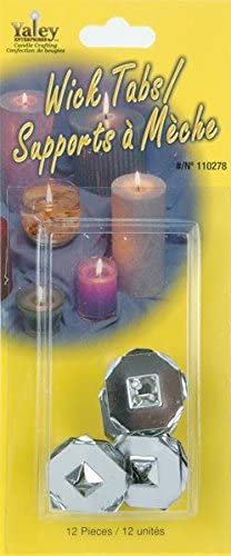 Yaley Candle Wick Tabs, 12 / Pack