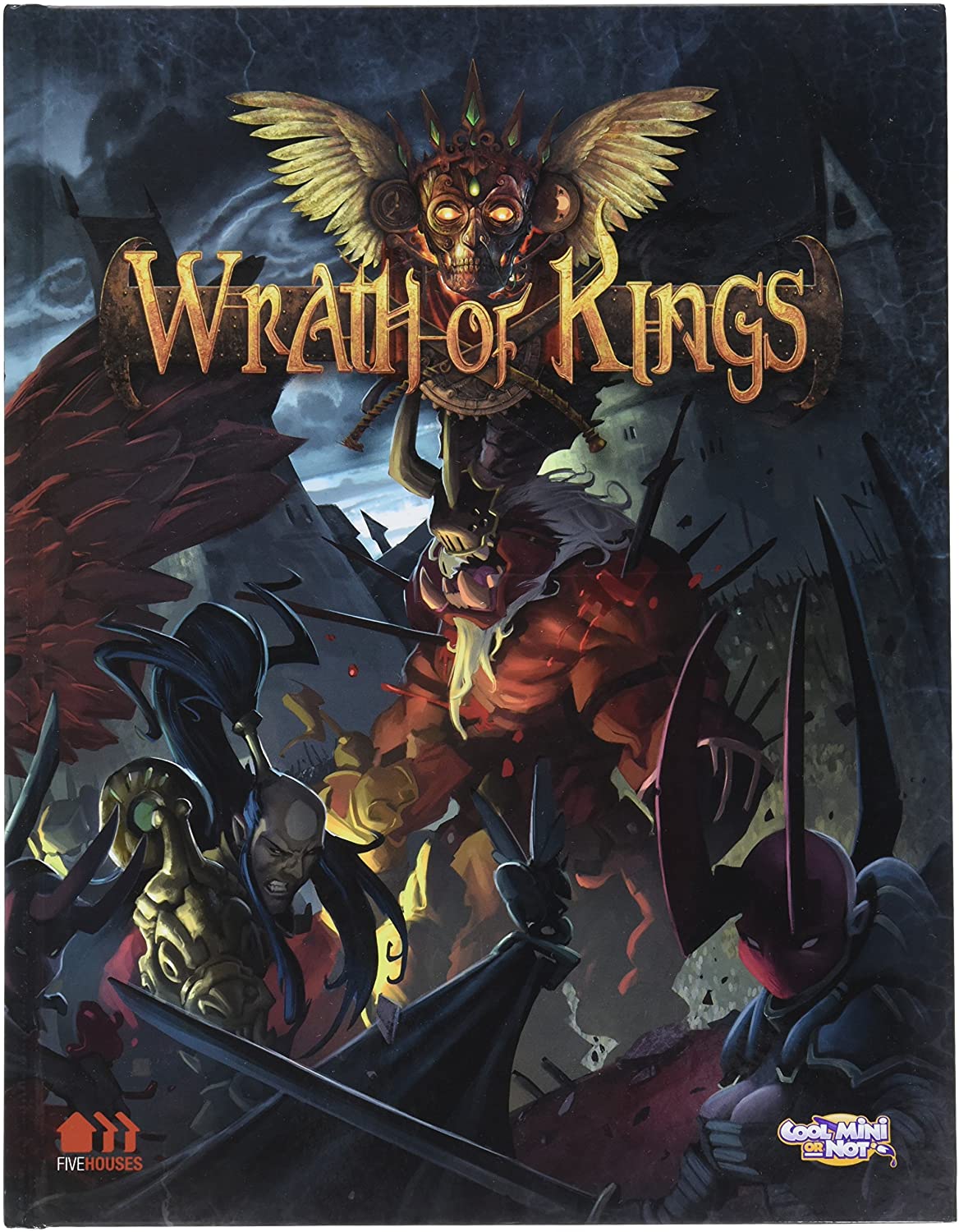Cool Mini or Not Wrath of Kings Rulebook Board Game