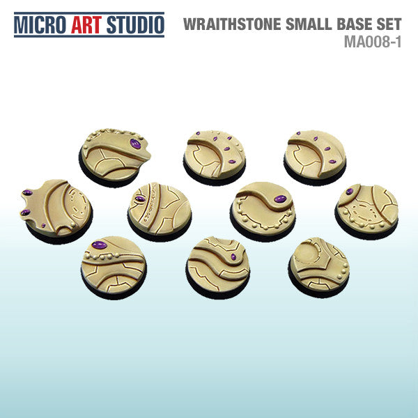 MICRO ART STUDIO  -  Wraithstone SMALL BASE SET (10X30MM)