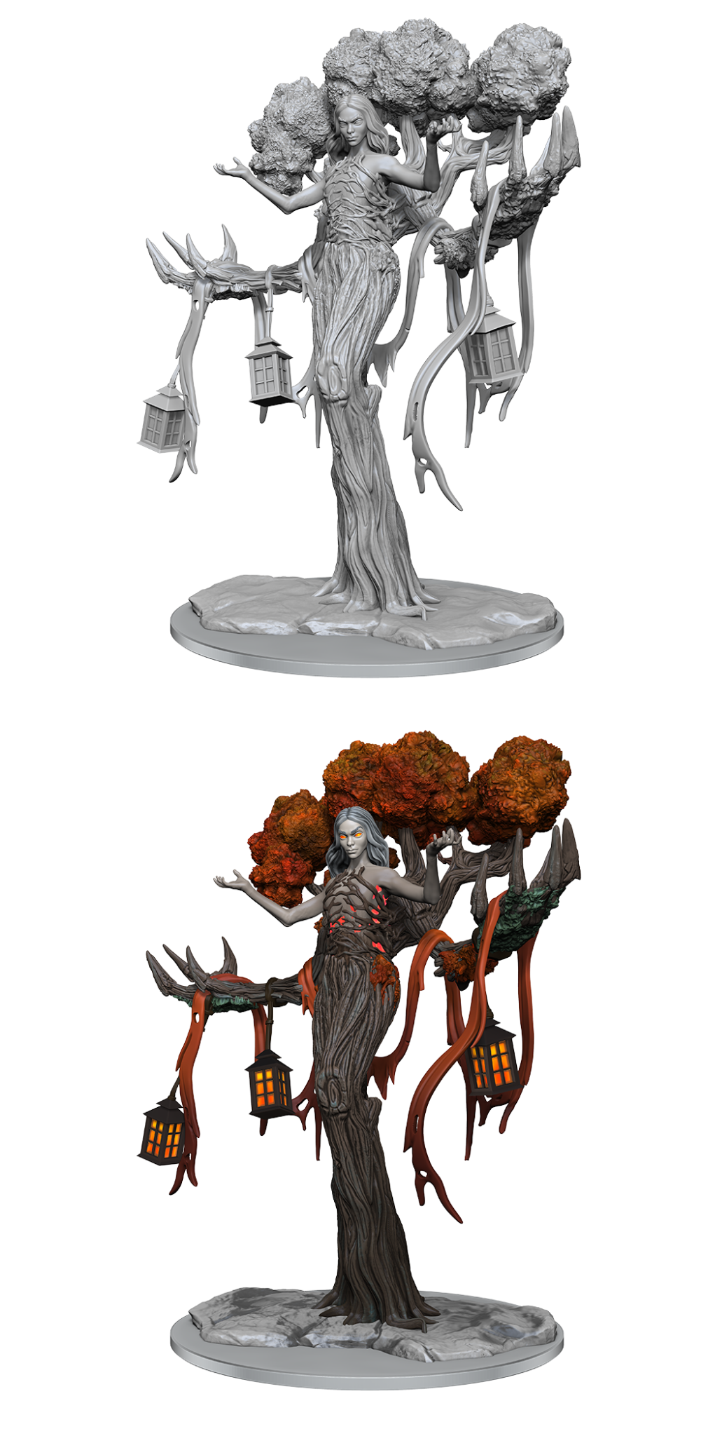 Magic the Gathering Miniatures: Wrenn & Seven