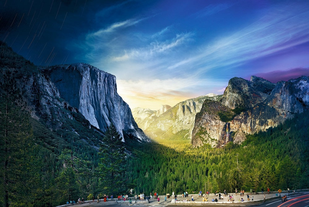 Stephen Wilkes Day to Night - Tunnel View, Yosemite National Park 1026 piece puzzle