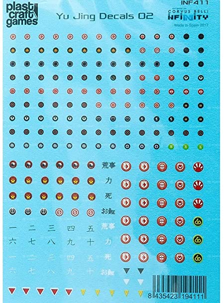 Plast Craft Games Yu Jing Decals 02