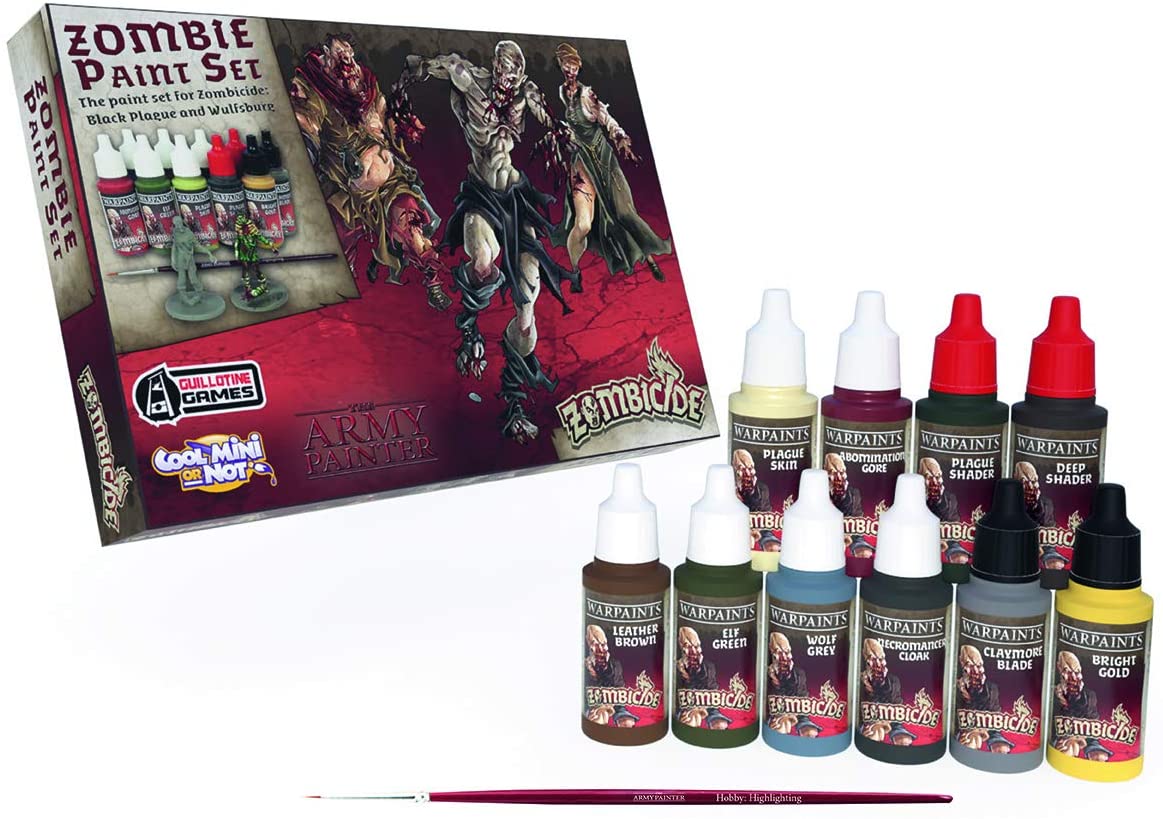Army Painter Warpaints Zombicide Black Plague Set